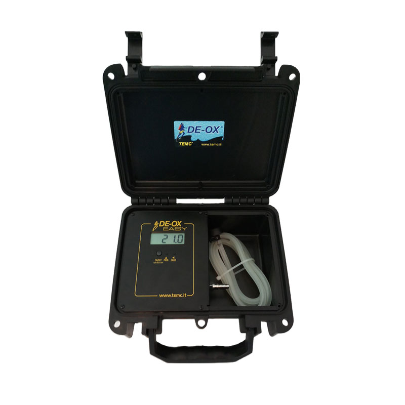 DE-OX EASY Helium/Oxygen Analyzer DE-OX EASY ヘリウム／酸素分析計